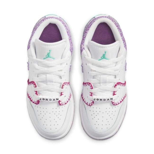 נעלי נייק אייר ג’ורדן | Nike Air Jordan 1 Low Multi Knit – תמונה 3