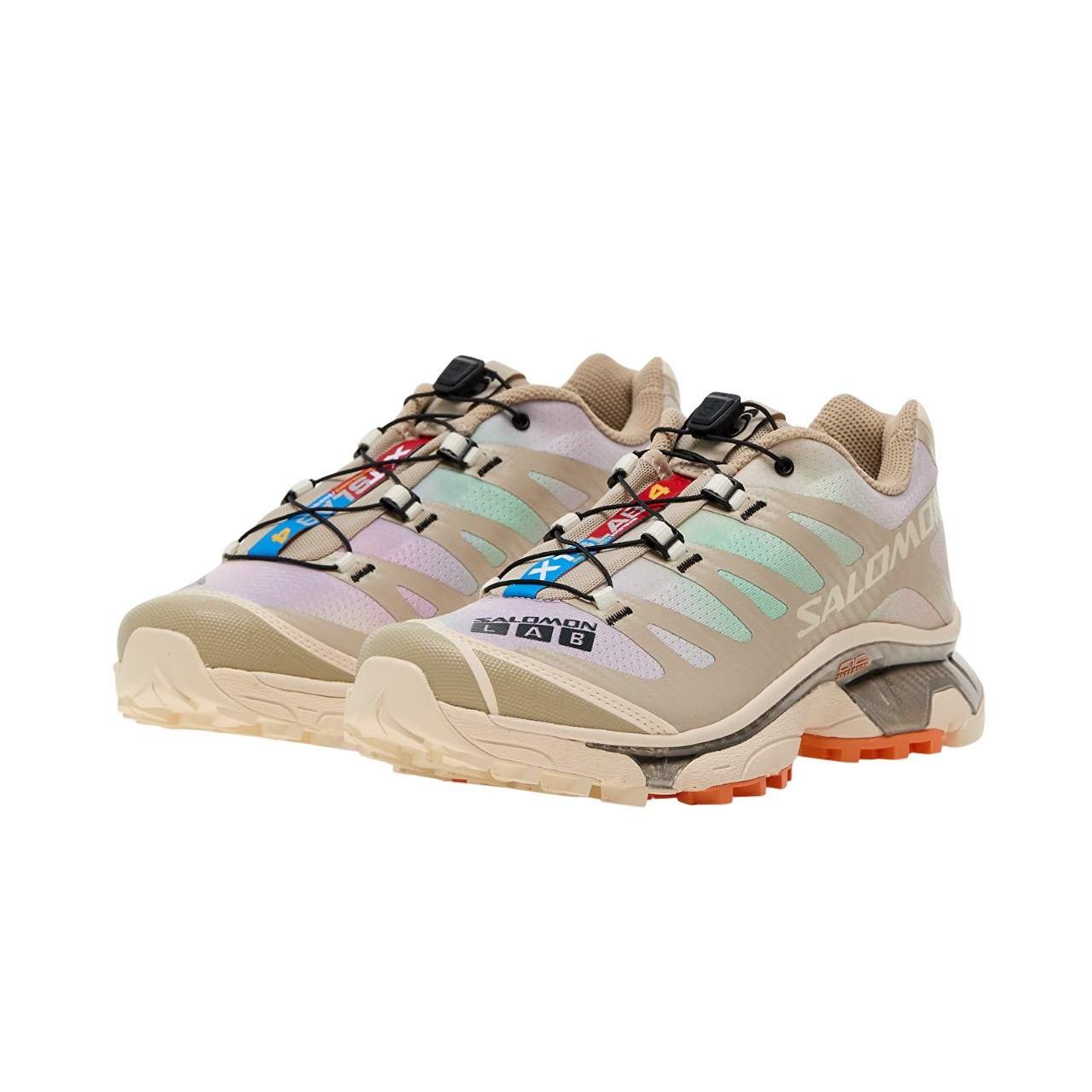 נעלי סלומון | Salomon XT 4 OG Aurora Borealis Shortbread/ Bird Of Paradise/ Black – תמונה 6