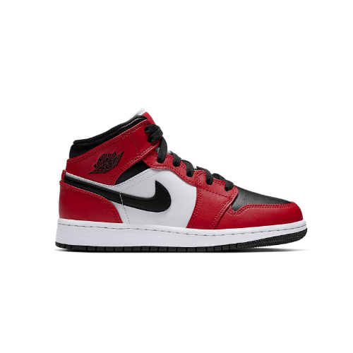 נעלי נייק אייר ג’ורדן | Nike Air Jordan 1 Mid Chicago Black toe