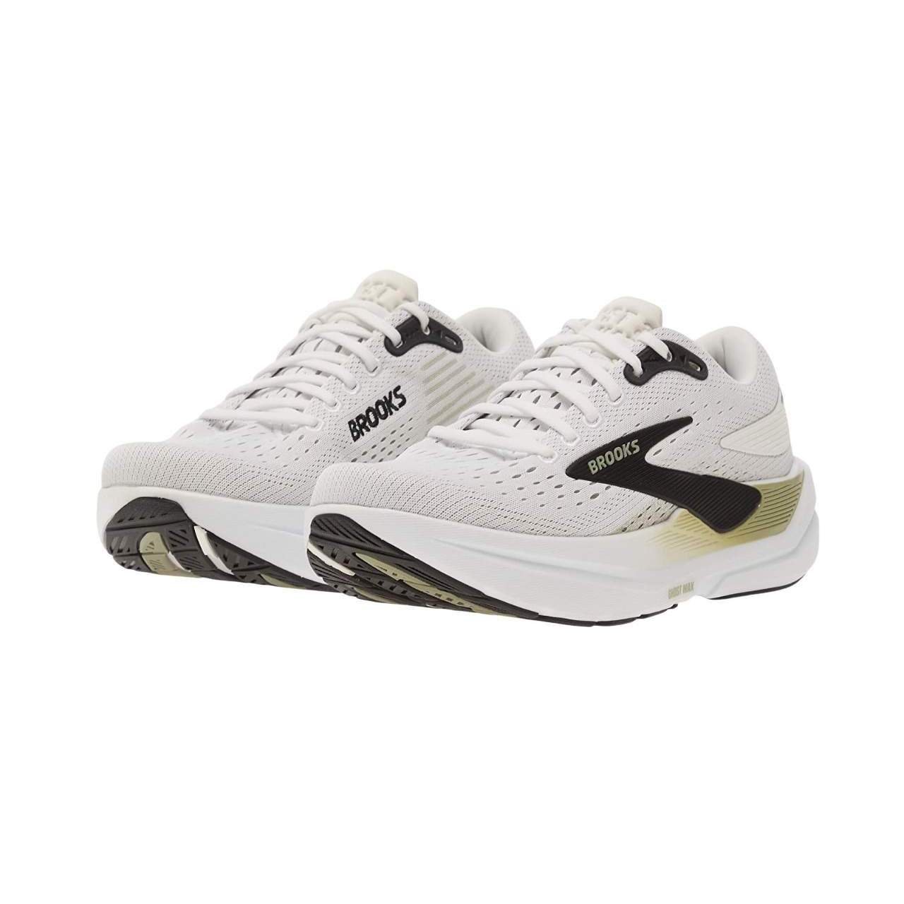 נעלי ברוקס | Brooks Ghost Max 3 Bright White/ Tea/ Black – תמונה 5