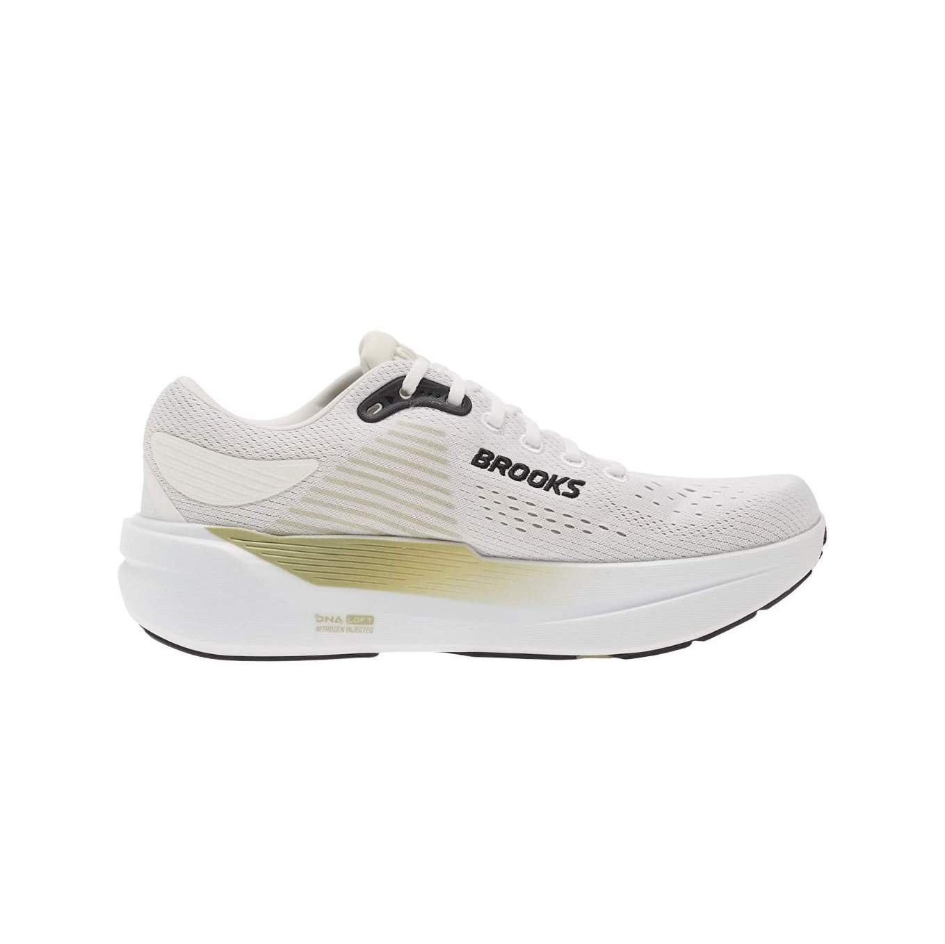 נעלי ברוקס | Brooks Ghost Max 3 Bright White/ Tea/ Black – תמונה 2