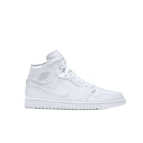 נעלי נייק אייר ג’ורדן | Nike Air Jordan 1 Mid White Pure Platinum