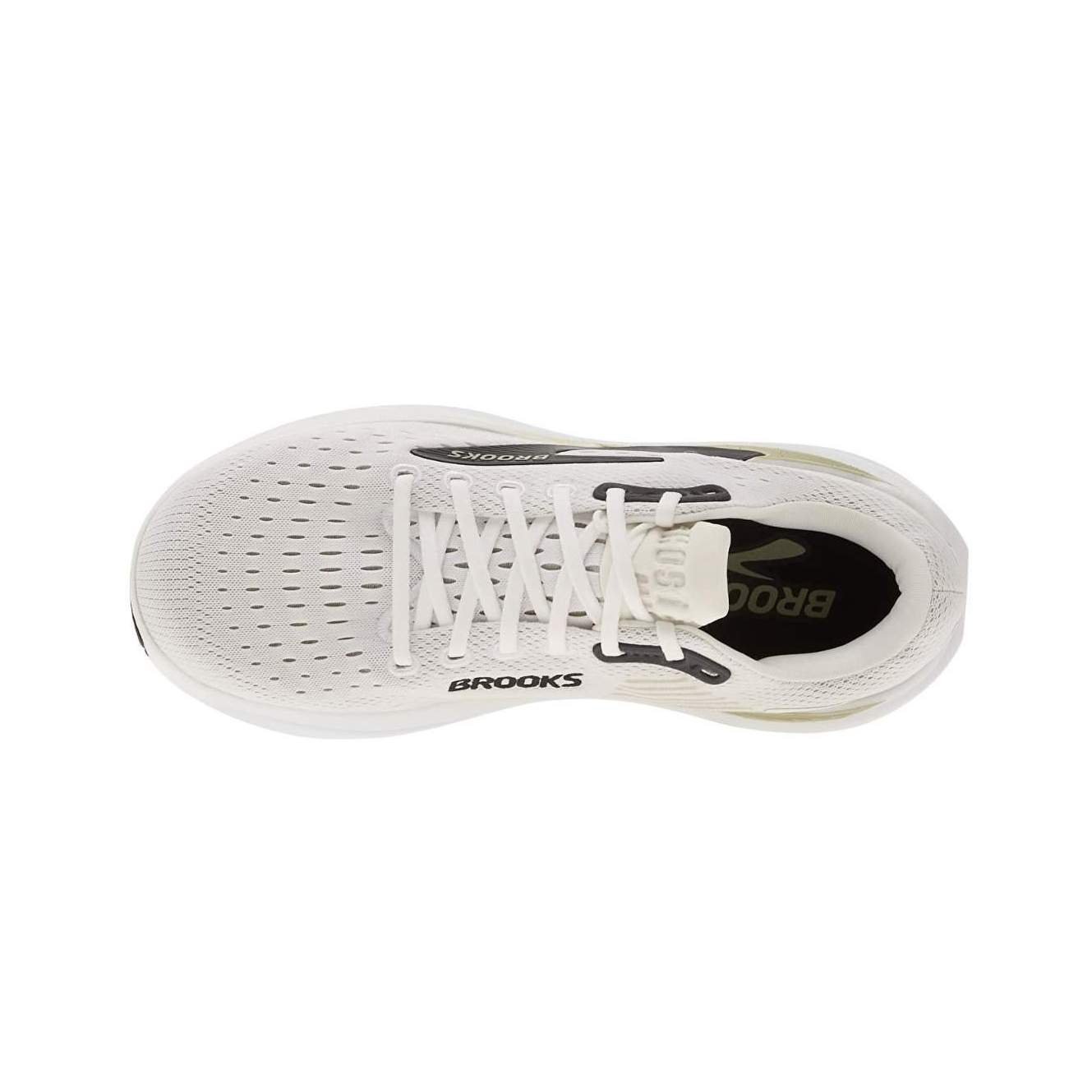 נעלי ברוקס | Brooks Ghost Max 3 Bright White/ Tea/ Black – תמונה 3