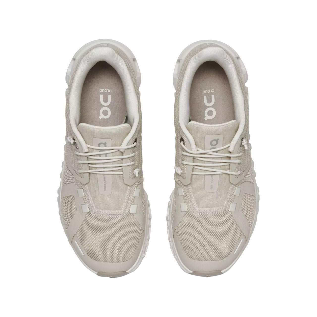 נעלי און קלאוד | On Cloud 6 Running Shoes Pearl/White – תמונה 4