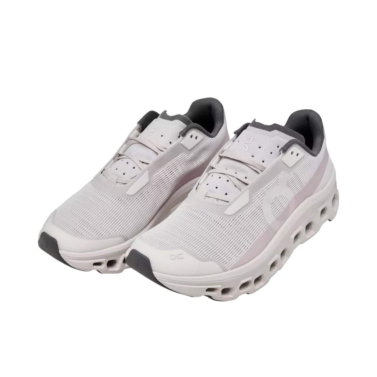 נעלי און קלאוד | On Cloudmonster Void Running Shoes Ivory/Wolf – תמונה 2
