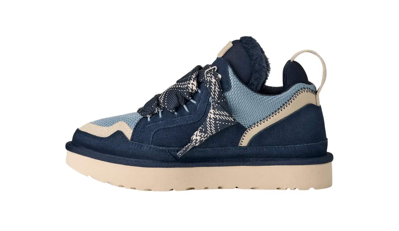 נעלי האג | UGG Women’s Lowmel Dark Indigo / Sea Salt – תמונה 3