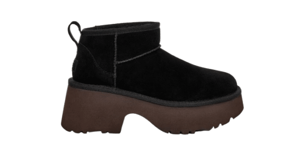 נעלי האג | מגפי האג פלטפורמה עקב UGG Women’s Classic Ultra Mini New Heights Black