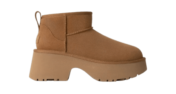 נעלי האג | מגפי האג פלטפורמה עקב UGG Women’s Classic Ultra Mini New Heights Chestnut