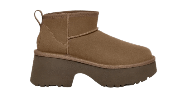 נעלי האג | מגפי האג פלטפורמה עקב UGG Women’s Classic Ultra Mini New Heights Hickory