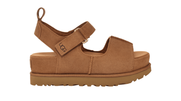 סנדלי האג | כפכפי האג UGG Women’s Goldenstar Hi Chestnut