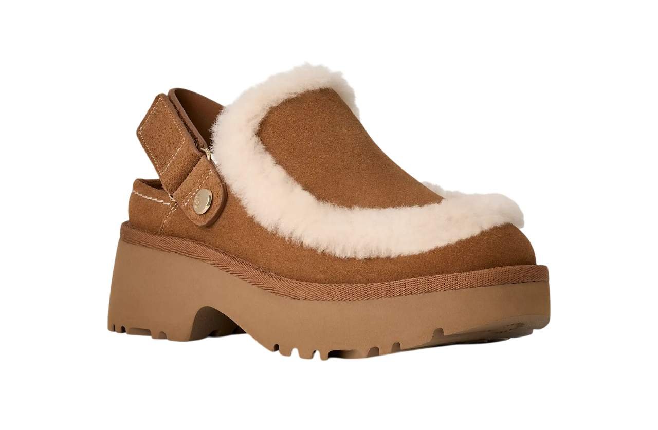 נעלי האג | UGG Women’s Esmee Clog Chestnut – תמונה 2