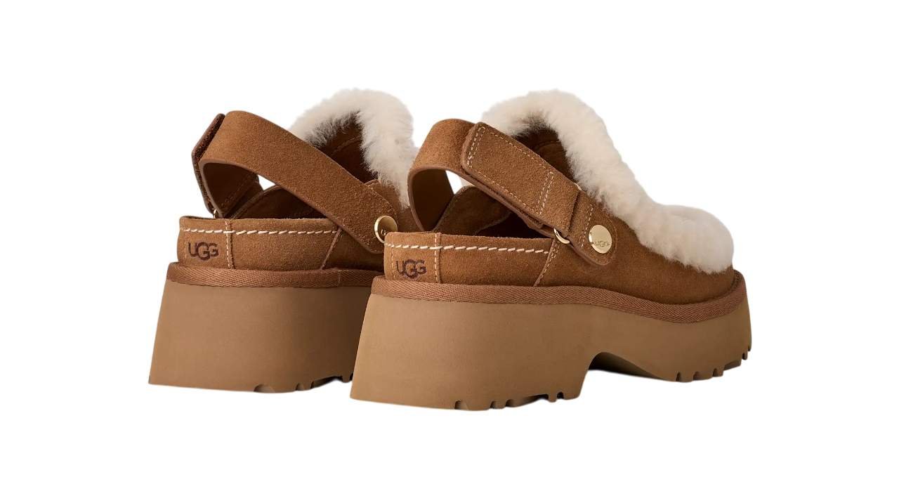 נעלי האג | UGG Women’s Esmee Clog Chestnut – תמונה 4