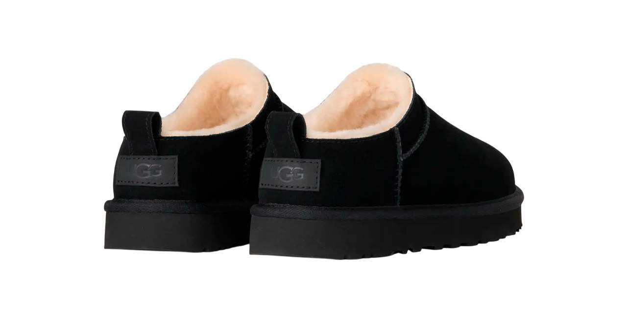 נעלי האג | UGG Women’s Classic Micro Black – תמונה 4