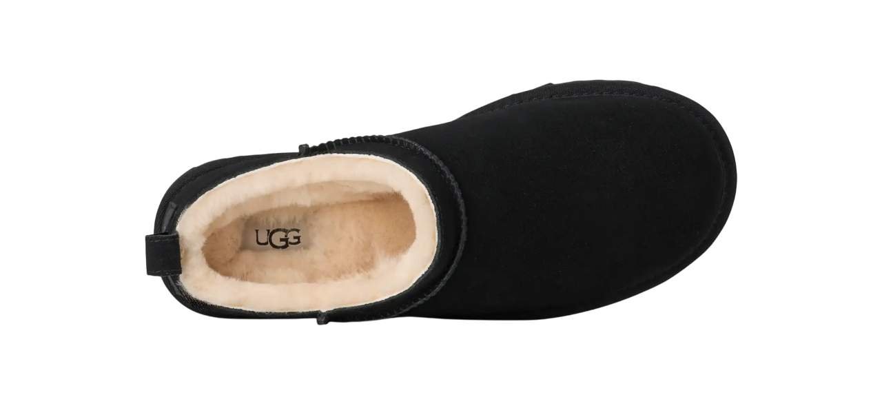 נעלי האג | UGG Women’s Classic Micro Black – תמונה 5