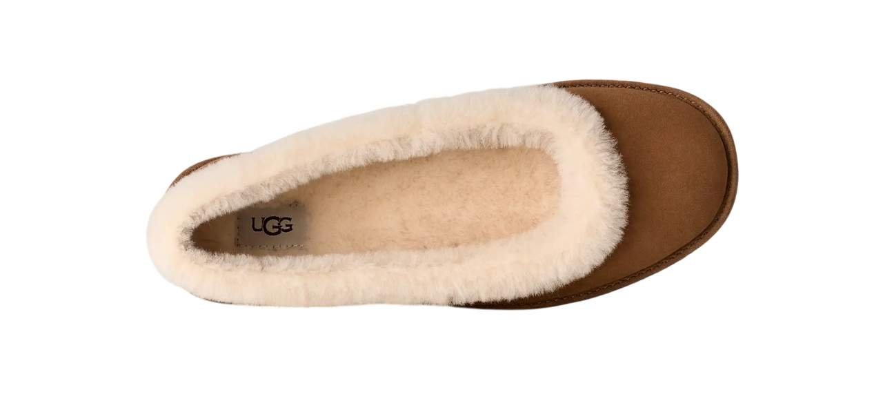 נעלי האג | UGG Women’s Zora Ballet Flat Chestnut – תמונה 5