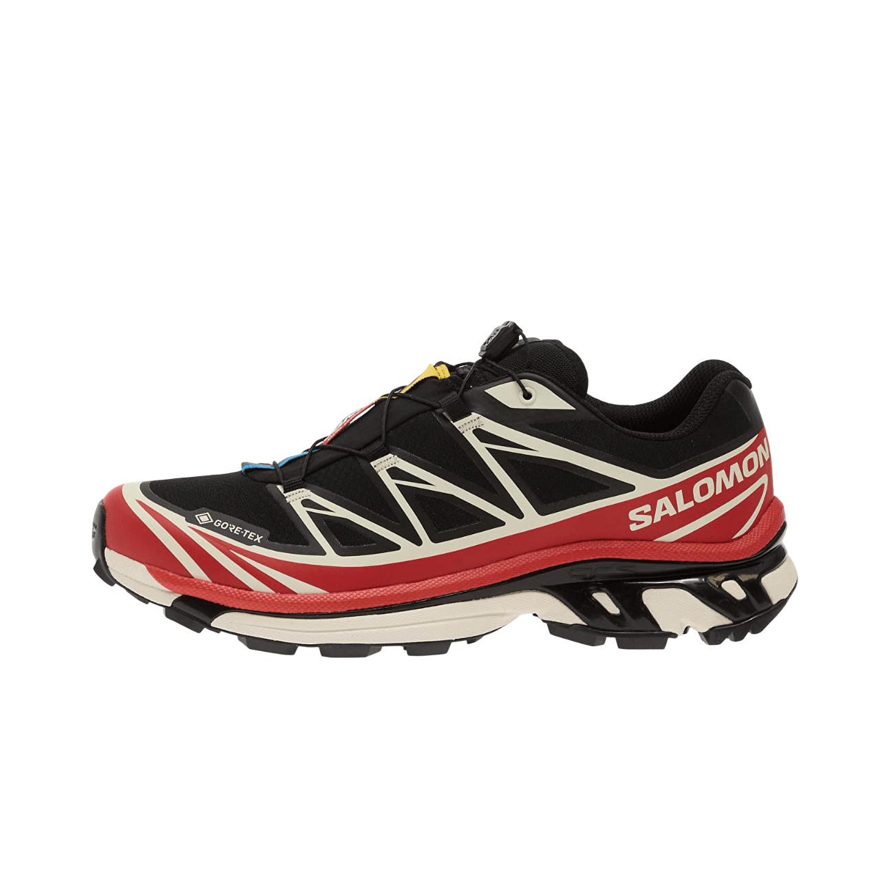 נעלי סלומון | Salomon XT 6 GTX Black/ Flame Scarlet/ Vanila
