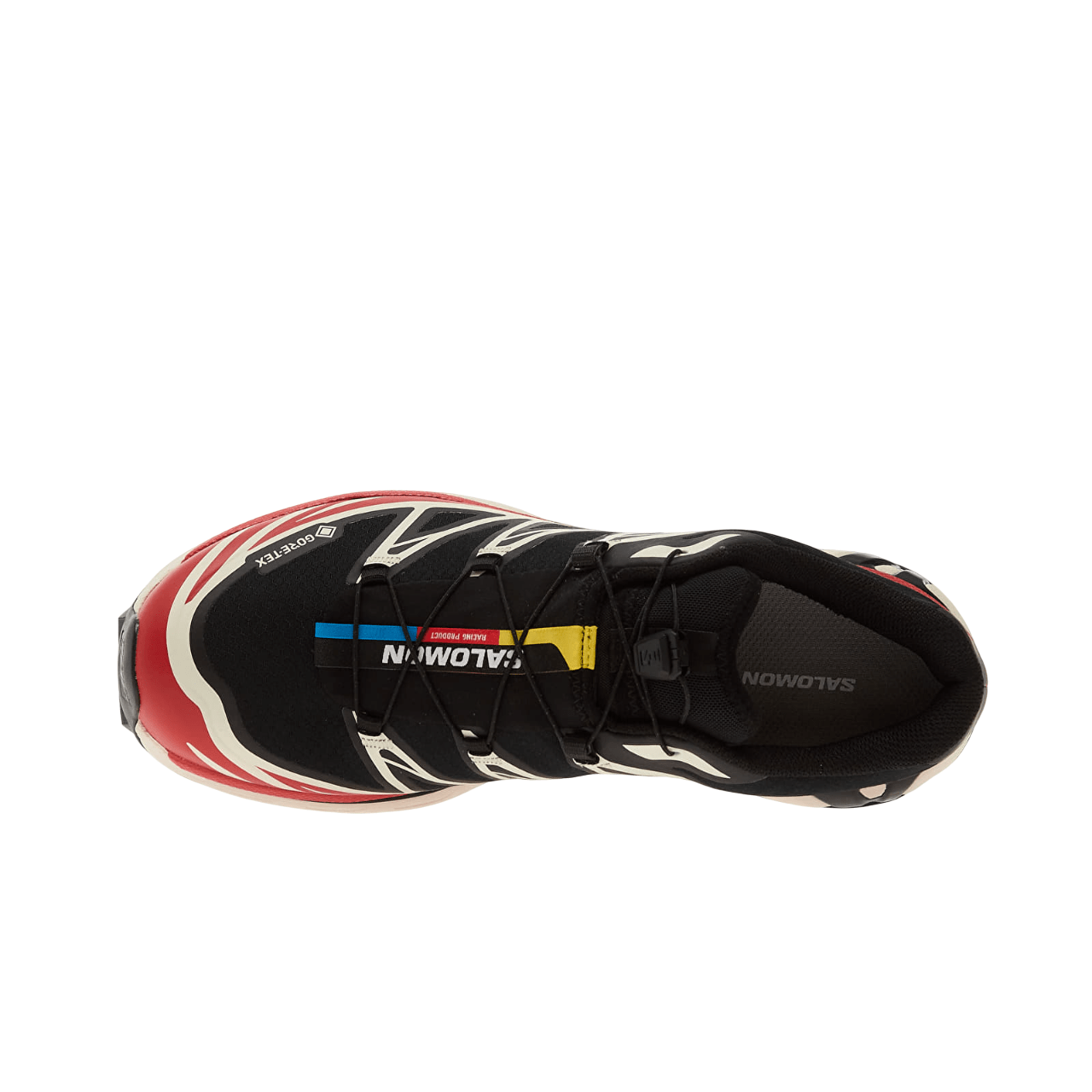 נעלי סלומון | Salomon XT 6 GTX Black/ Flame Scarlet/ Vanila – תמונה 3