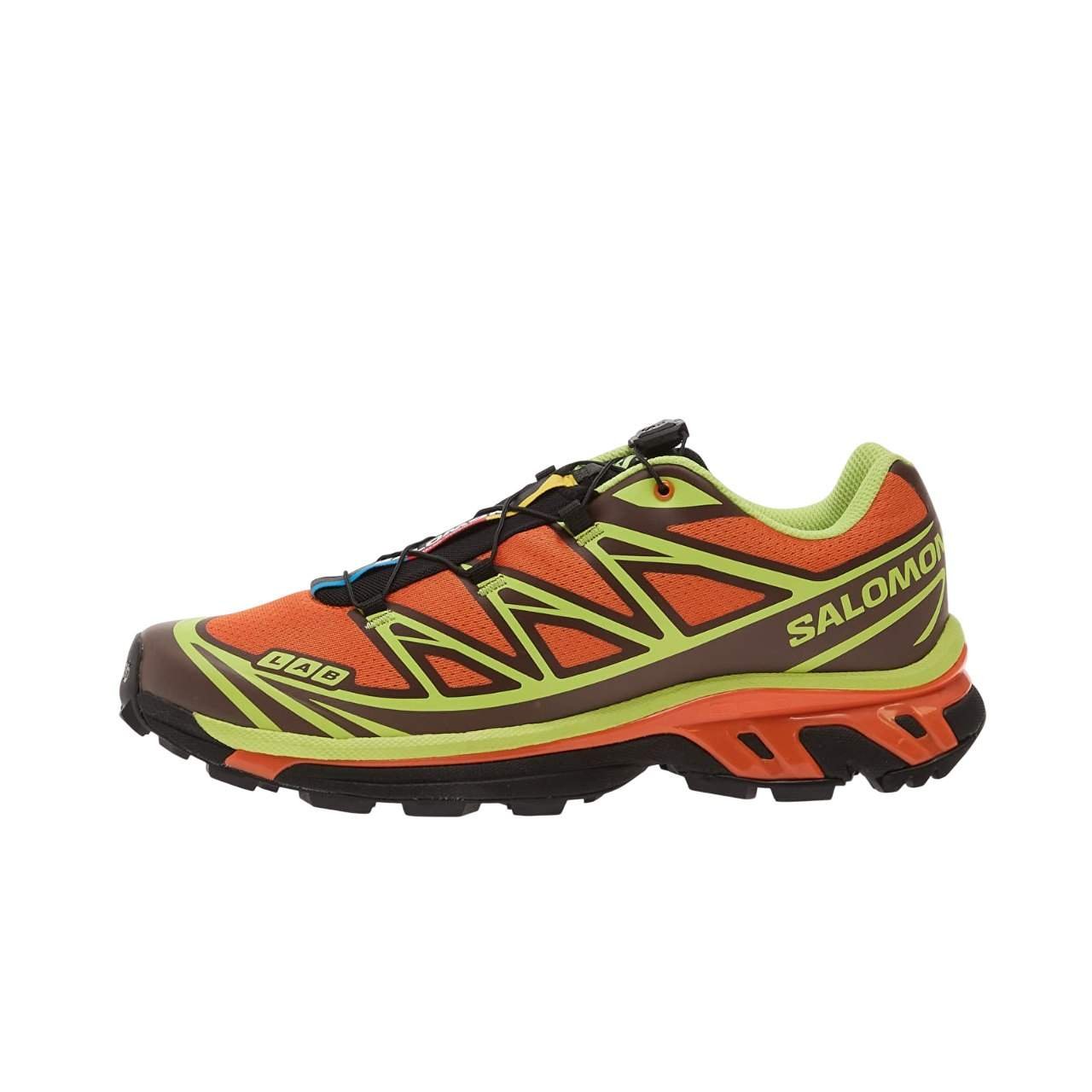 נעלי סלומון | Salomon XT 6 Red Orange/ Sharp Green/ Black