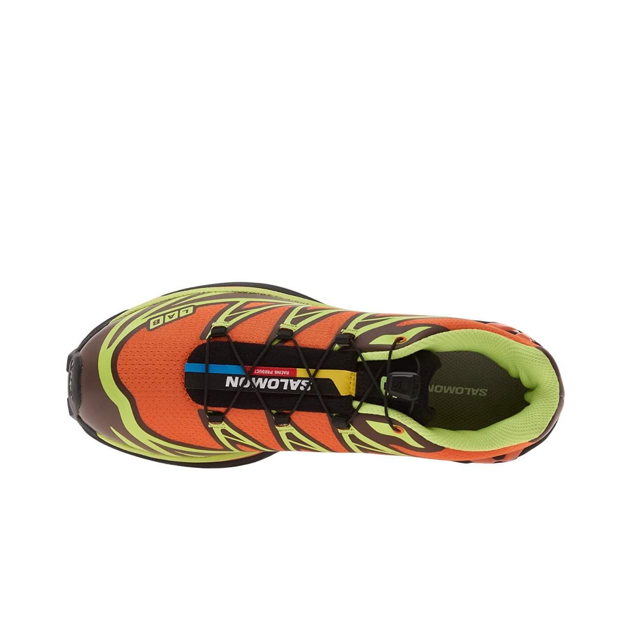 נעלי סלומון | Salomon XT 6 Red Orange/ Sharp Green/ Black – תמונה 3
