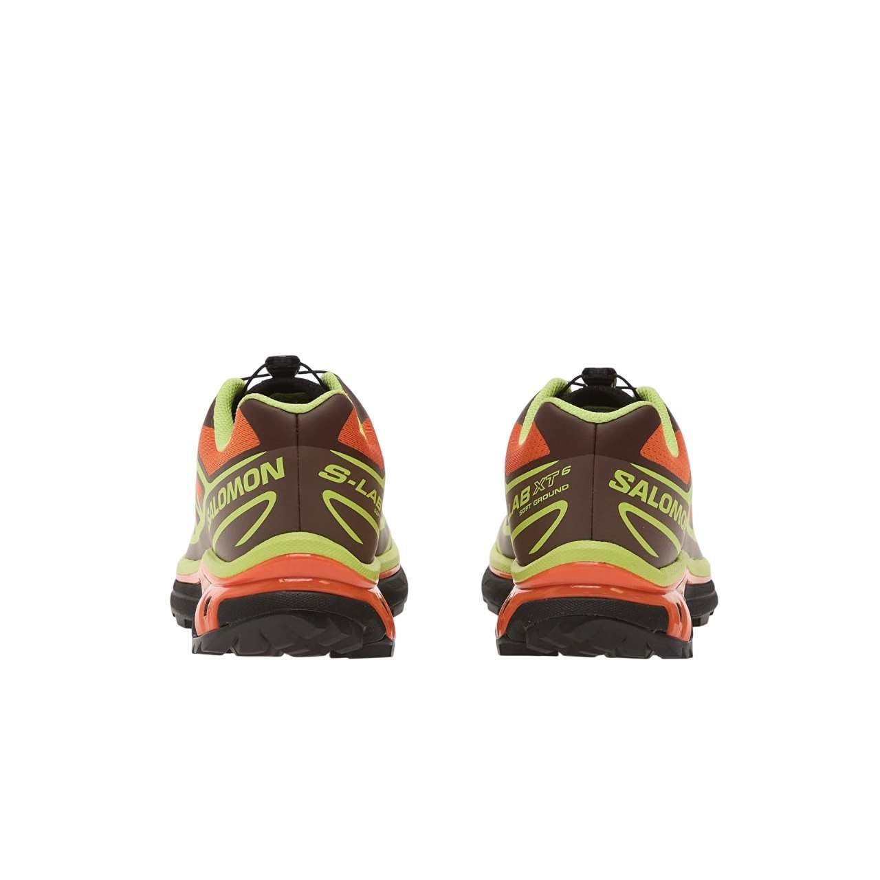 נעלי סלומון | Salomon XT 6 Red Orange/ Sharp Green/ Black – תמונה 5
