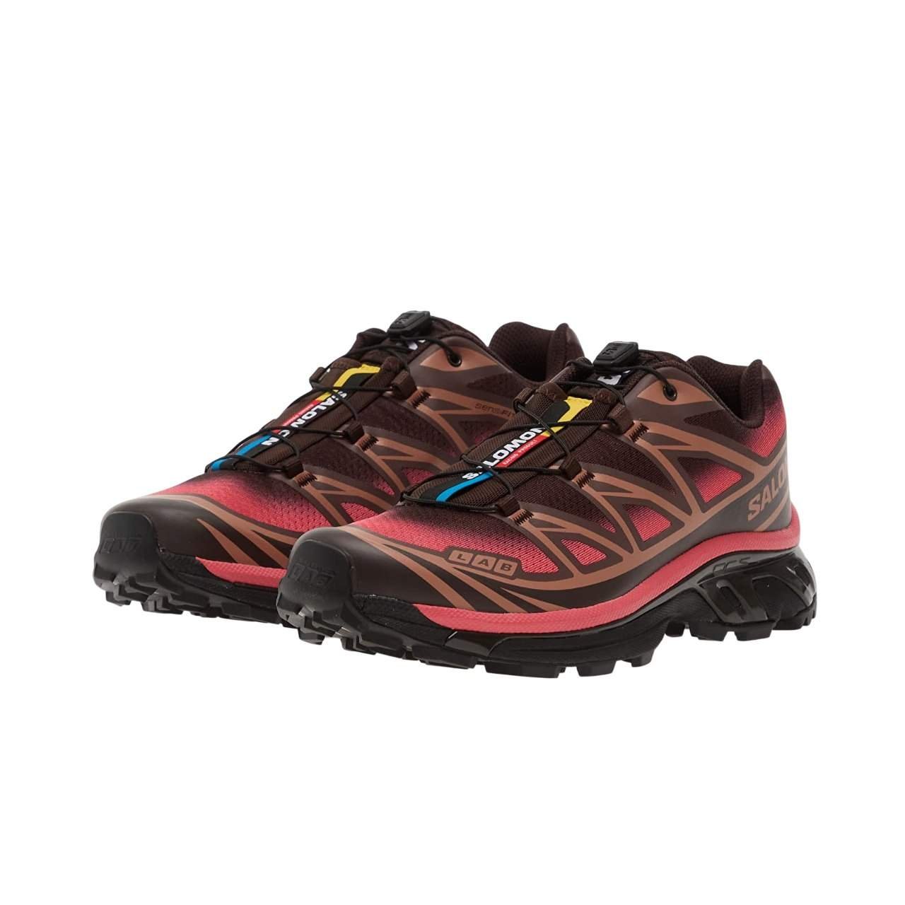 נעלי סלומון | Salomon XT 6 Skyline Black Coffee/ Roast/ Rouger – תמונה 6