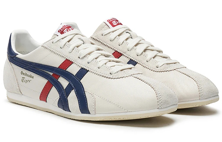 נעלי אוניטסוקה טייגר | Onitsuka Tiger Runspark ‘White Blue Red’ – תמונה 3