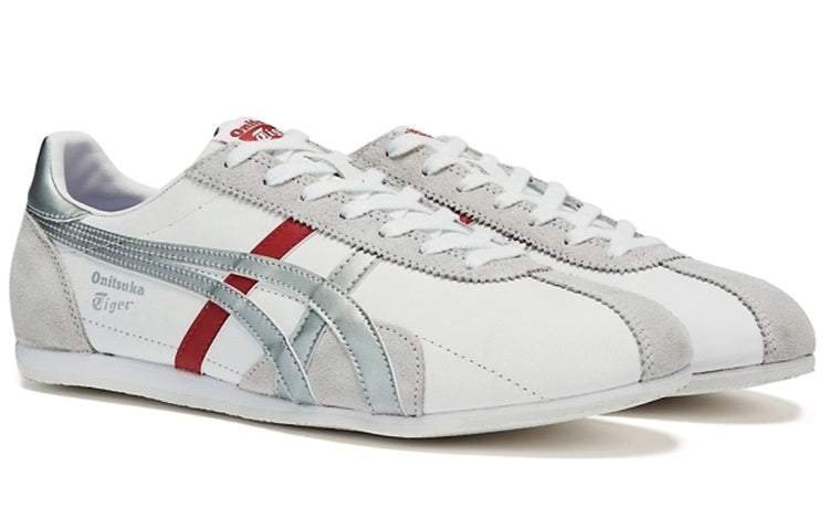 נעלי אוניטסוקה טייגר | Onitsuka Tiger Runspark ‘White Silver Red’ – תמונה 3