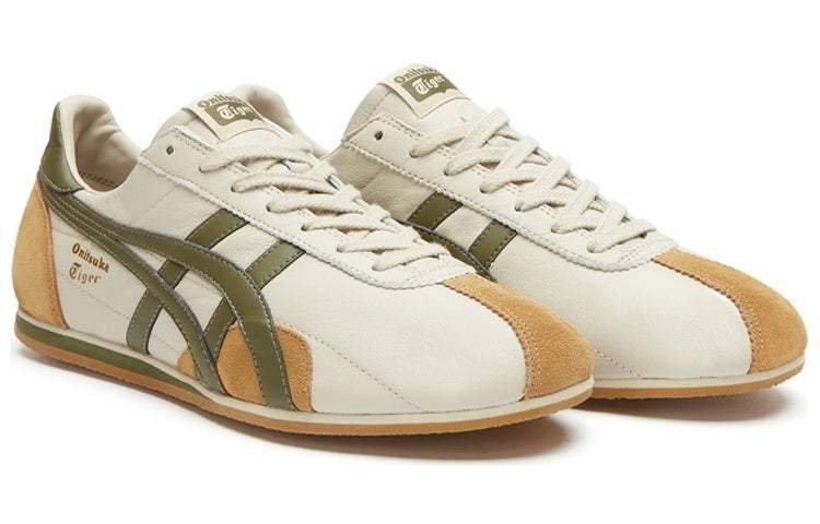 נעלי אוניטסוקה טייגר | Onitsuka Tiger Runspark ‘Beige Olive Green Mustard Yellow’ – תמונה 2