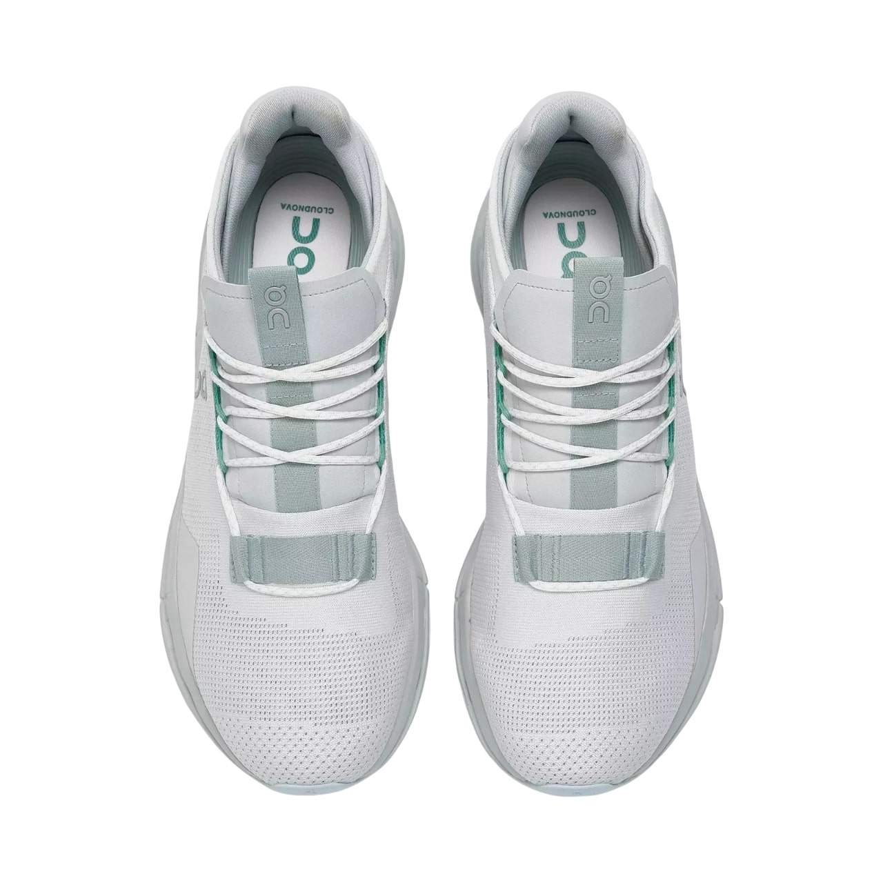 נעלי און קלאוד | On Cloudnova Running Shoes Undyed White/Glacier – תמונה 3