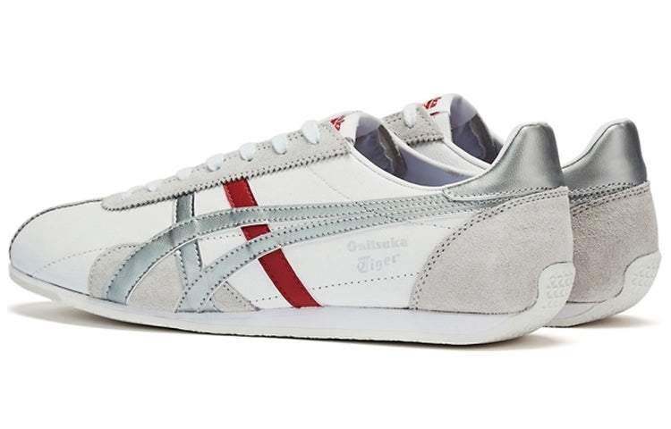 נעלי אוניטסוקה טייגר | Onitsuka Tiger Runspark ‘White Silver Red’ – תמונה 2