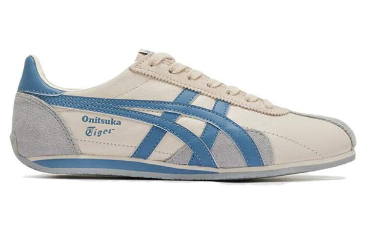 נעלי אוניטסוקה טייגר | Onitsuka Tiger Runspark ‘Cream Light Blue’ – תמונה 2
