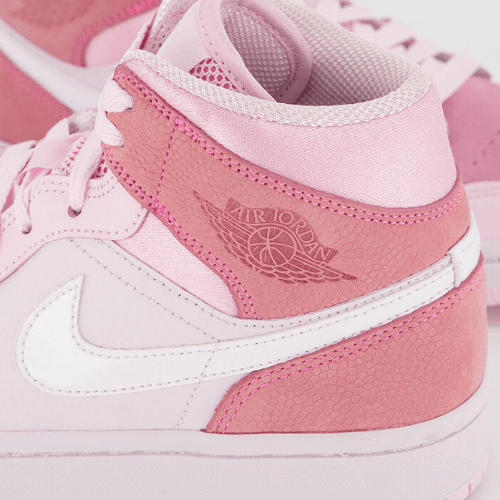 נעלי נייק אייר ג’ורדן | Nike Air Jordan 1 Mid Digital Pink – תמונה 3