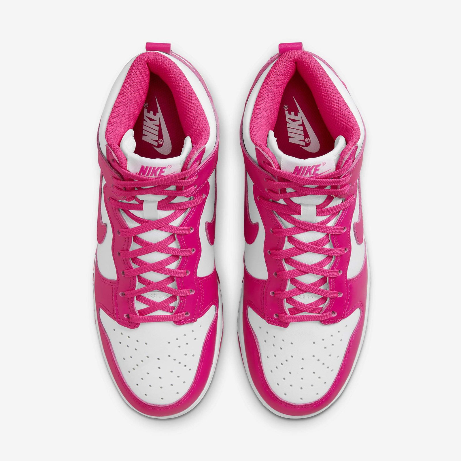 נעלי נייק דאנק | Nike Dunk High Pink Prime – תמונה 3