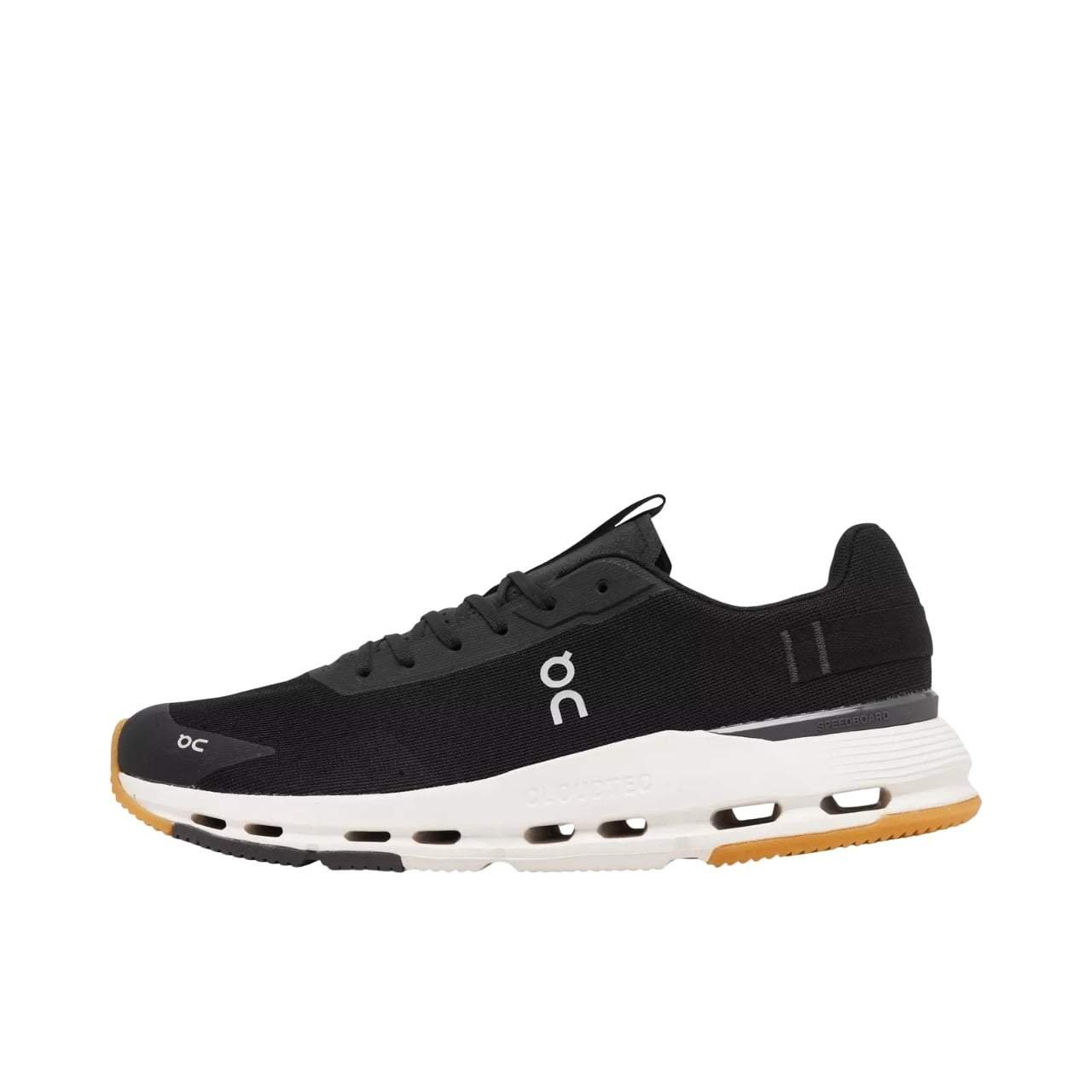 נעלי און קלאוד | On Cloudnova Form 2 Running Shoes Black/Ivory/Gum