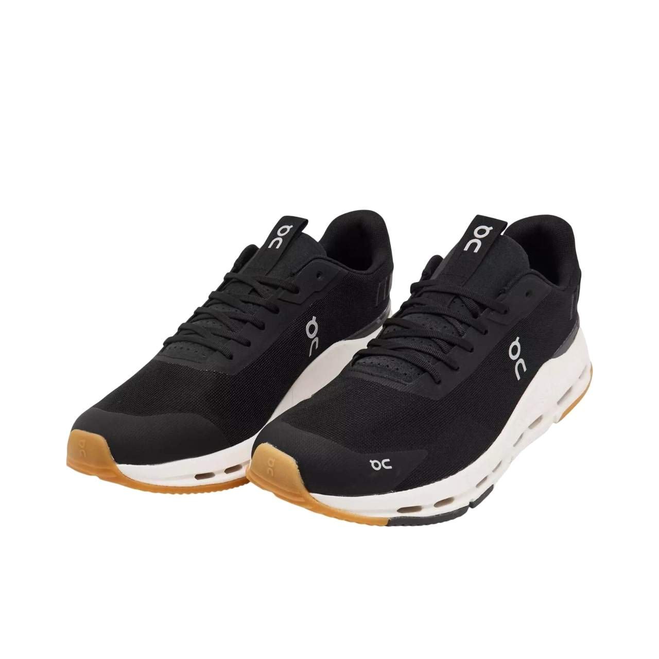 נעלי און קלאוד | On Cloudnova Form 2 Running Shoes Black/Ivory/Gum – תמונה 2