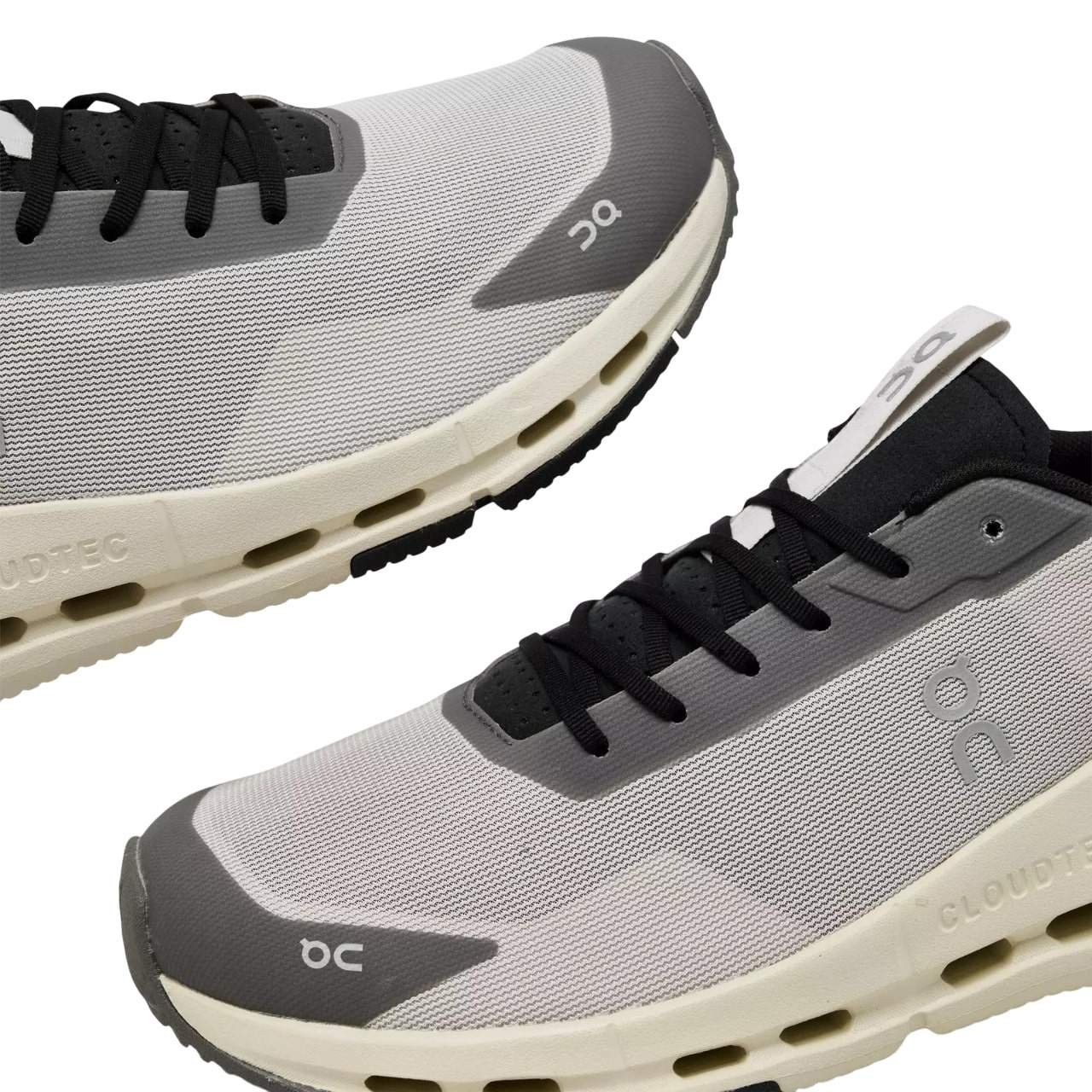 נעלי און קלאוד | On Cloudnova Form 2 Running Shoes Pearl/Black – תמונה 3