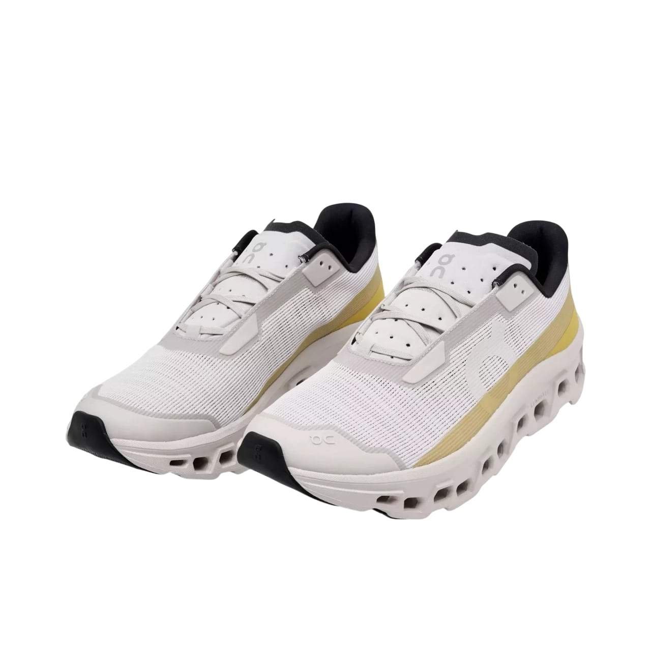 נעלי און קלאוד | On Cloudmonster Void Running Shoes Silver/Lense – תמונה 2