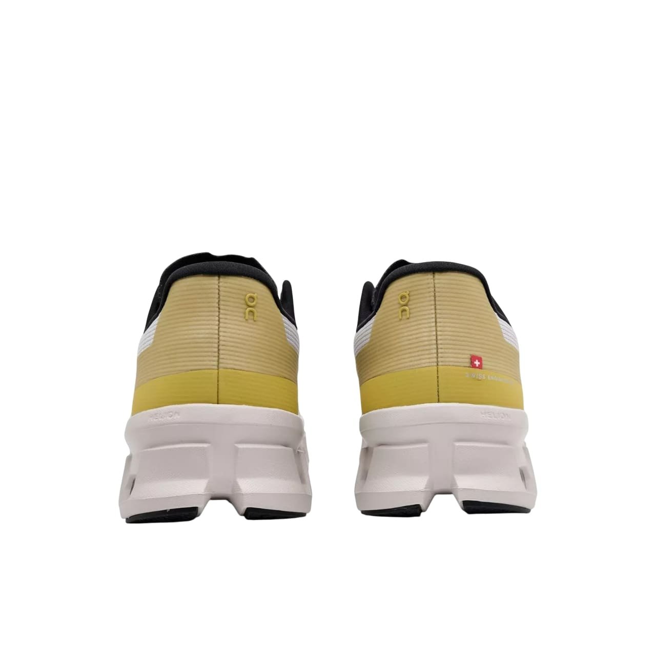 נעלי און קלאוד | On Cloudmonster Void Running Shoes Silver/Lense – תמונה 4