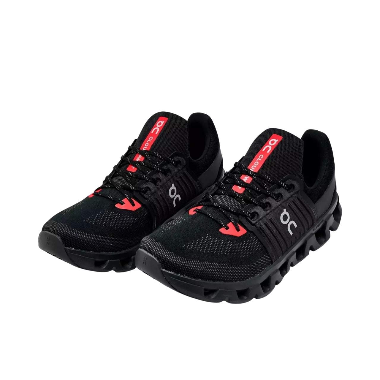 נעלי און קלאוד | On Cloudswift 4 Running Shoes Black/Red/Silver – תמונה 2