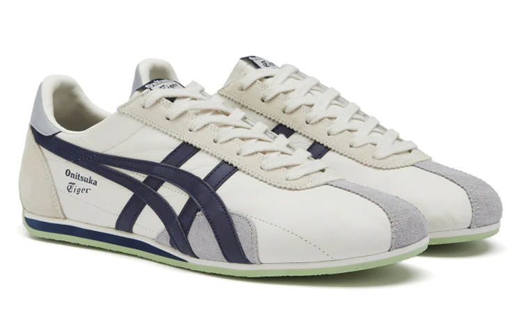 נעלי אוניטסוקה טייגר | Onitsuka Tiger Runspark ‘White Cream Navy’ – תמונה 3