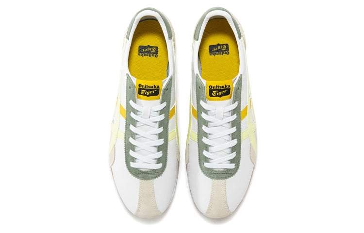 נעלי אוניטסוקה טייגר | Onitsuka Tiger Runspark Shoes ‘White Olive Green Yellow’ – תמונה 5