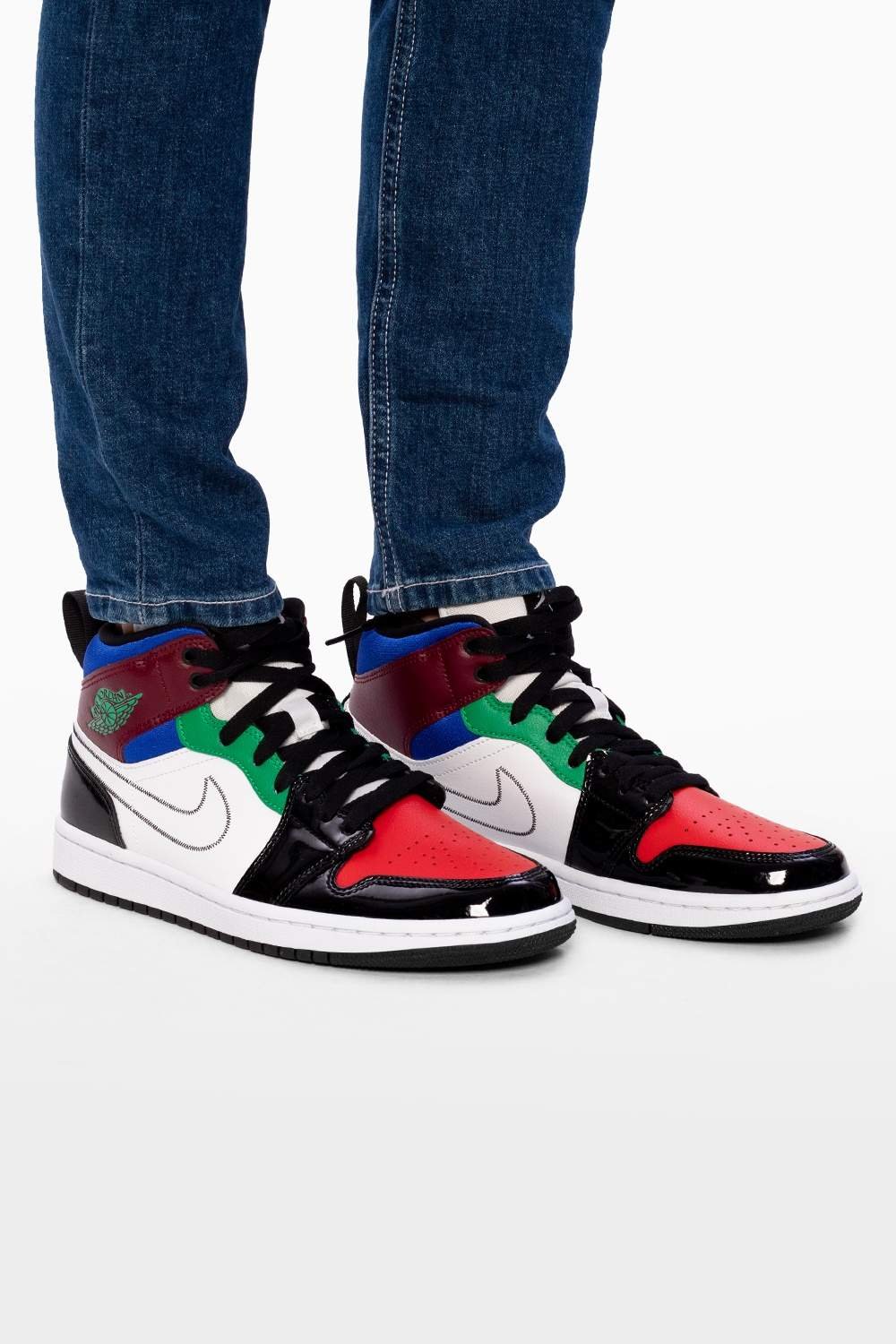 נעלי נייק אייר ג’ורדן | nike air jordan 1 mid se multi – תמונה 3