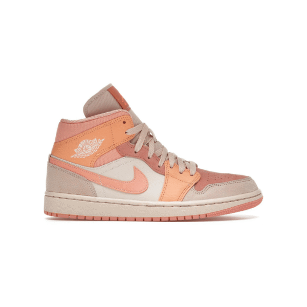 נעלי נייק אייר ג’ורדן | Nike Air Jordan 1Mid Apricot Orange