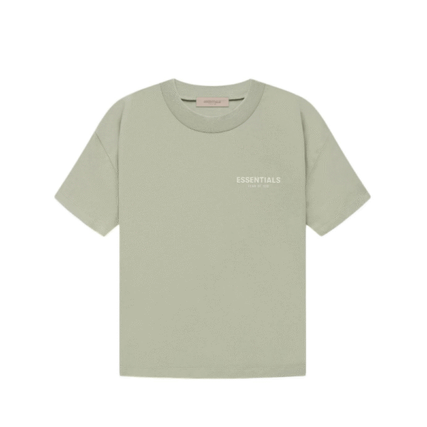 בגדי Fear of God Essentials T Shirt Boxy Seafoam