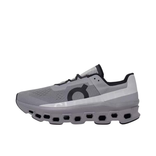 נעלי און קלאוד | On Cloudmonster Running Shoes Alloy/Silver