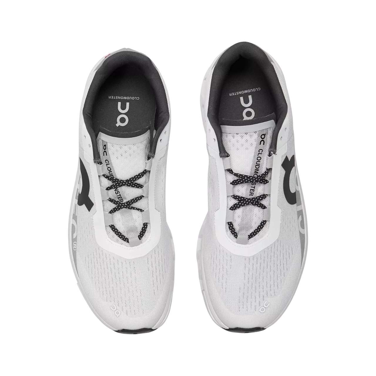 נעלי און קלאוד | On Cloudmonster Running Shoes White/Black – תמונה 5