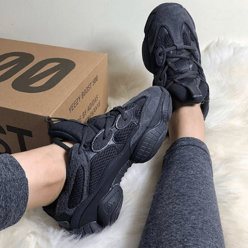 נעלי אדידס ייזי | Adidas Yeezy 500 Utility Black – תמונה 5