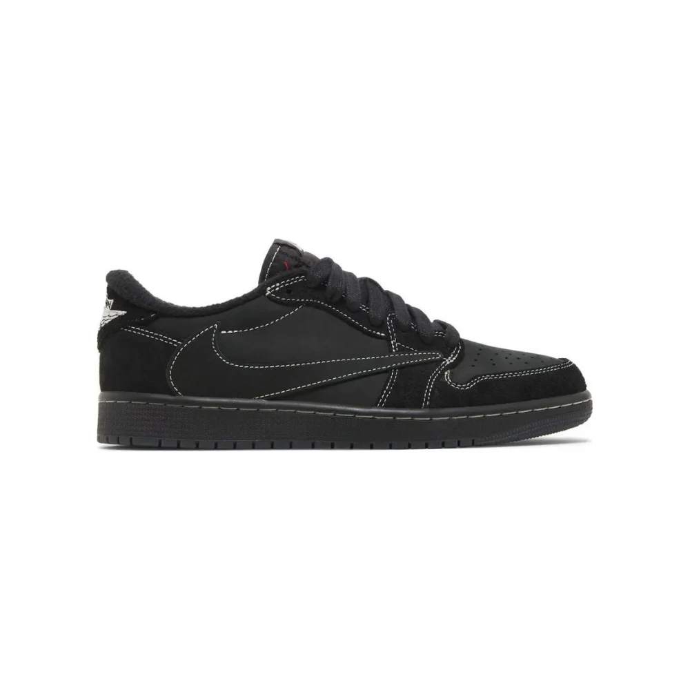 נעלי נייק אייר ג’ורדן טרוויס | Travis Scott X Nike Air Jordan 1 Low Black Phantom