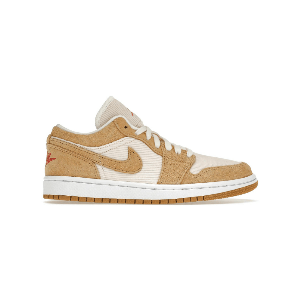 נעלי נייק אייר ג’ורדן | Air Jordan 1 Low SE Twine Orange Quartz Corduroy
