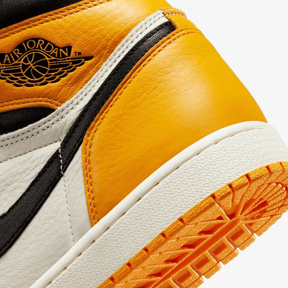 נעלי נייק אייר ג’ורדן | Nike Air Jordan 1 Retro High OG Yellow Toe – תמונה 4